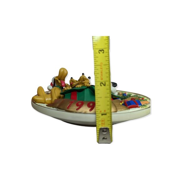 Vintage Enesco 1996 Mickey & Minnie Dated BAS Relief Plate - Picture 7 of 13